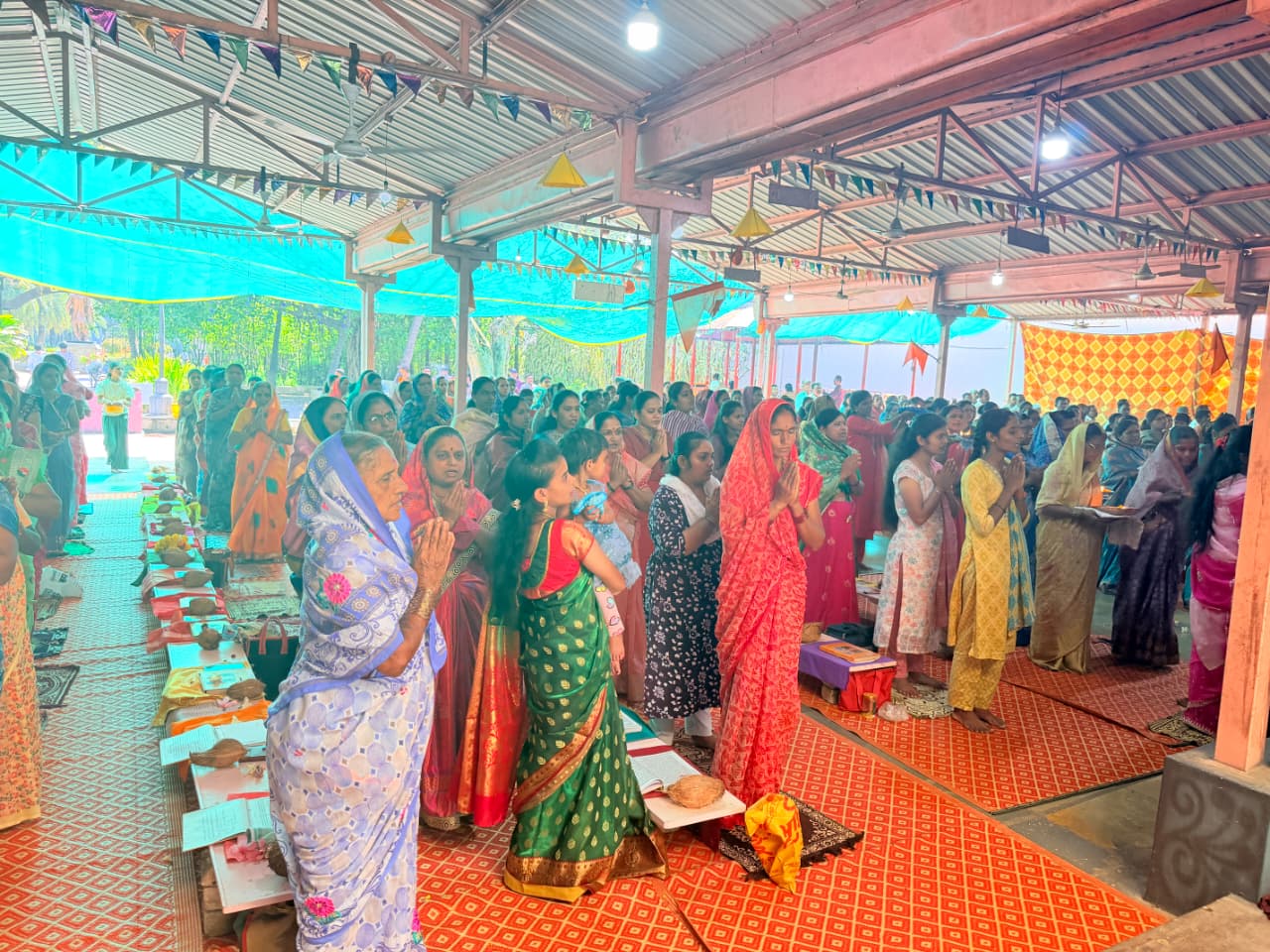 कर्मवीर शंकरराव काळे कारखाना कार्यस्थळावर श्री स्वामी समर्थ महाराज पुण्यतिथी कार्यक्रम संपन्न