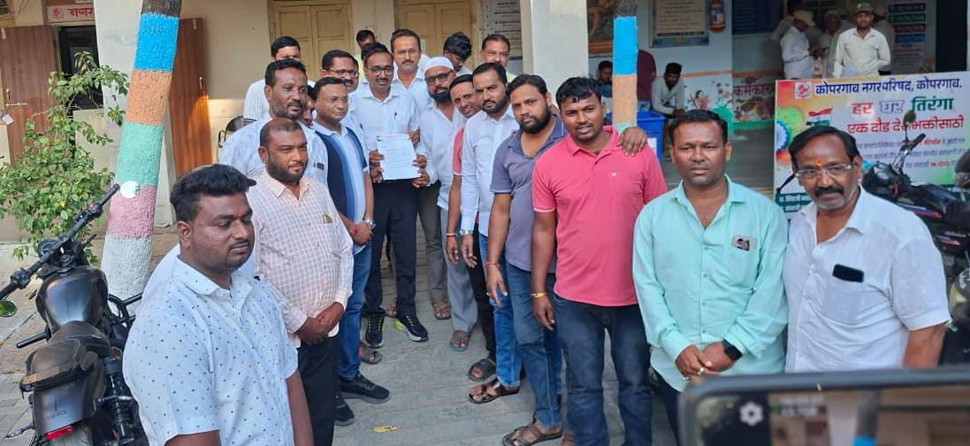 दुष्काळी परिस्थिती पाहता कोपरगाव नगरपरिषदेने घरपट्टी व पाणीपट्टी वसुली तूर्तास थांबवावी - विरेन बोरावके