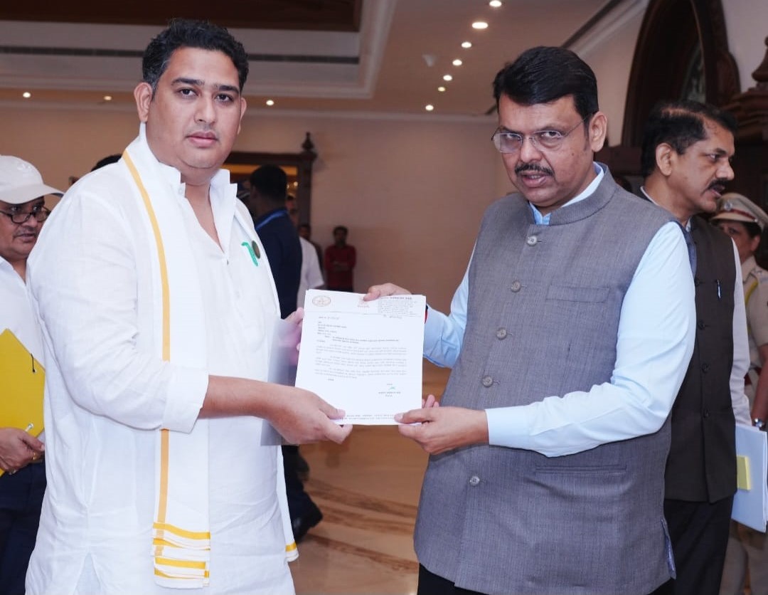 स्व.अजितदादांना ‘पद्मविभूषण’ पुरस्कारासाठी शिफारस व्हावी...आ.आशुतोष काळेंचे मुख्यमंत्री देवेंद्रजी फडणवीसांना निवेदन