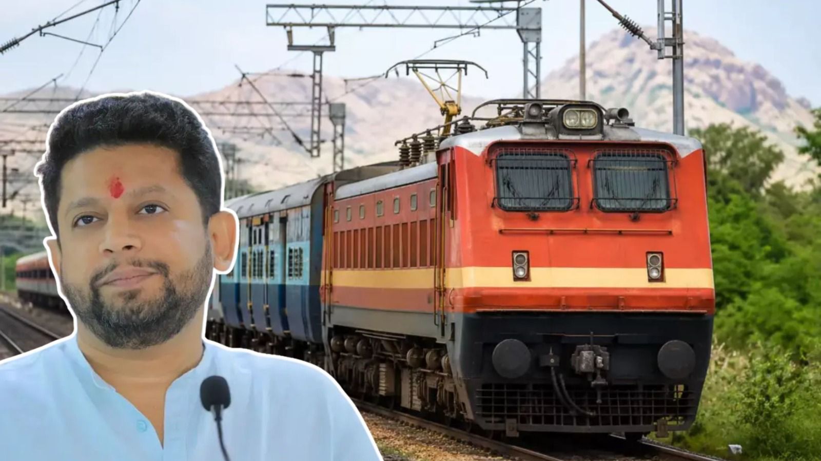 मोदींच्या विकासदृष्टीला नवी गती; पुणे–शिर्डी रेल्वेसेवेचे सुजय विखे पाटलांकडून स्वागत