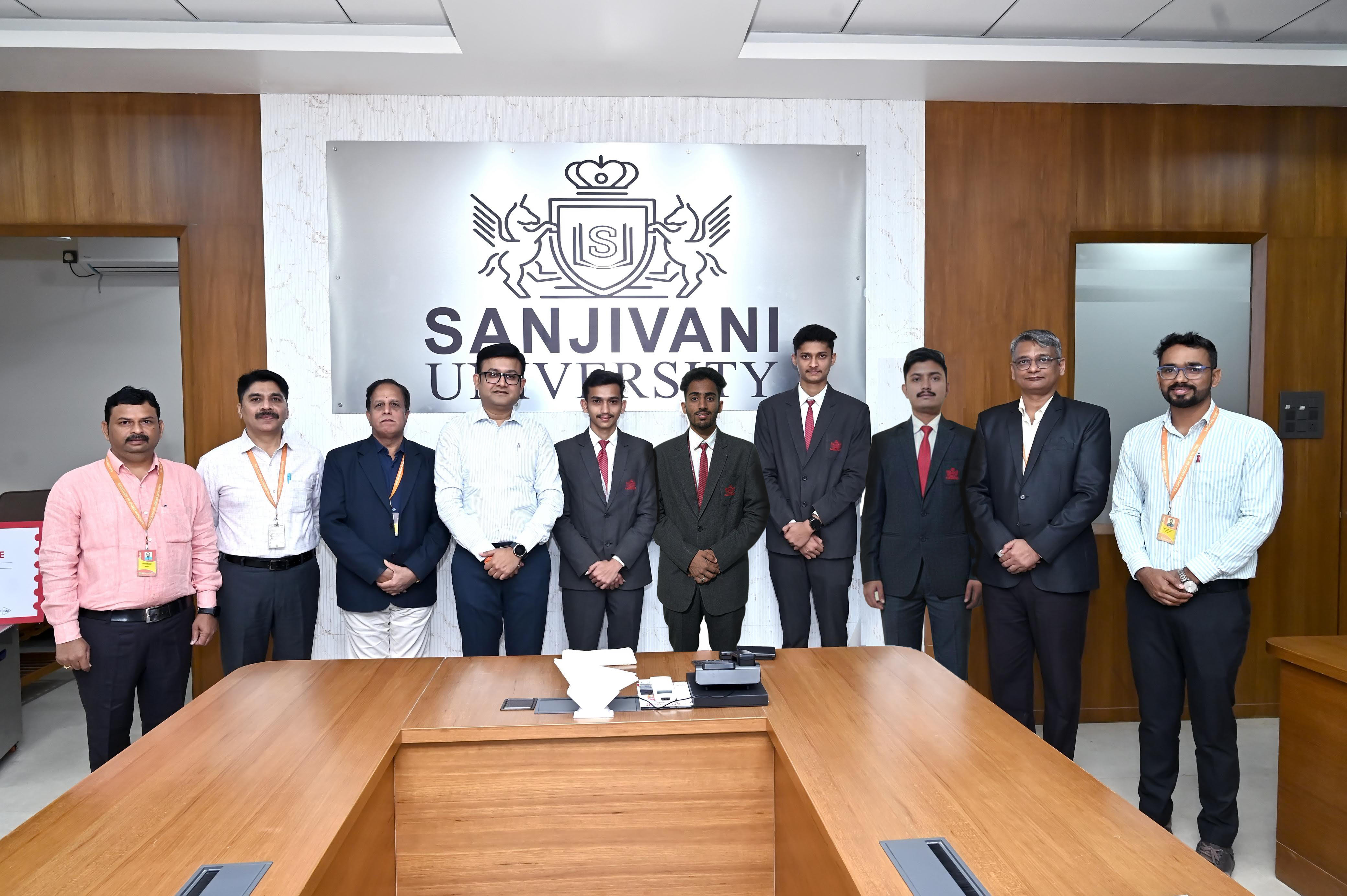 संजीवनी इंजिनिअरींग कॉलेजचा प्रकल्प देशात प्रथम...संजीवनीचे तंत्रज्ञ अमेरिकेत करणार भारताचे प्रतिनिधित्व